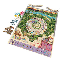 Devir Daitoshi board and pieces illustrate city growth and resource management