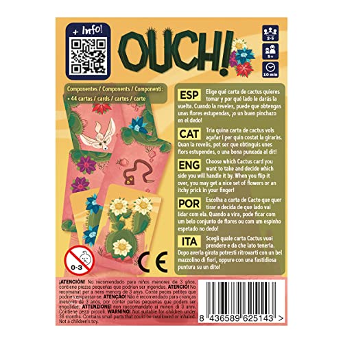 Devir Ouch snakes and foxes helpers add playful twists for kids.