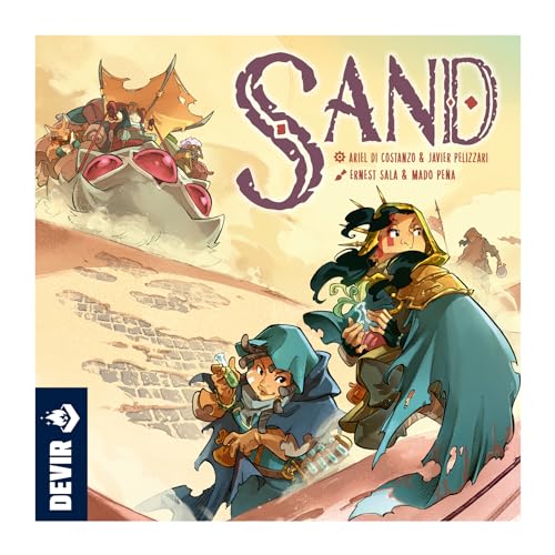 Sand by Devir epic journey image suggests immersive play across ancient cities and routes.
