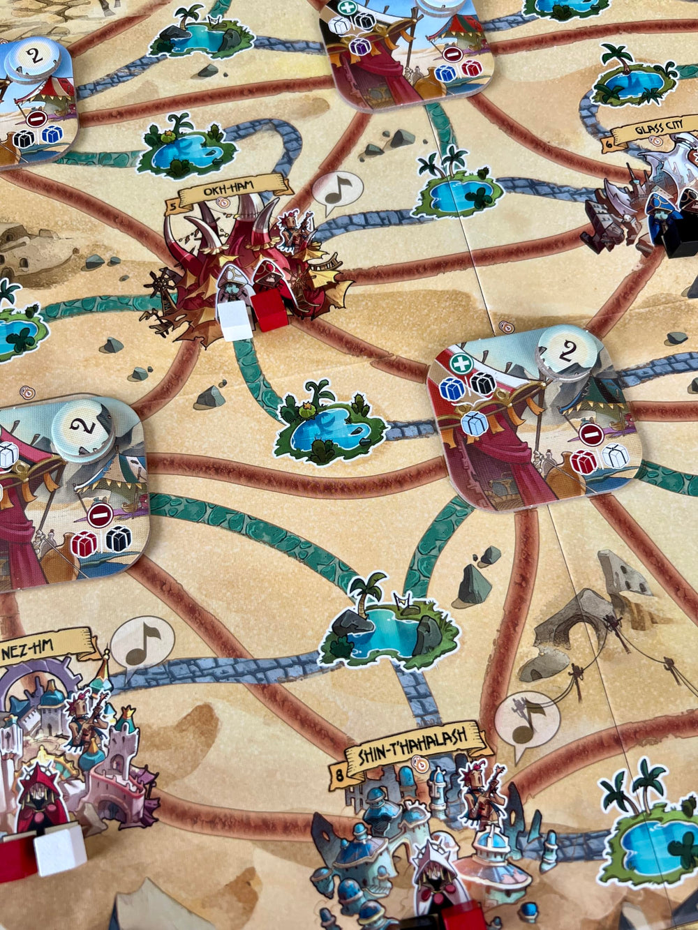 Sand by Devir resource gathering captures collecting goods to fuel the desert economy.