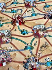Sand by Devir resource gathering captures collecting goods to fuel the desert economy.