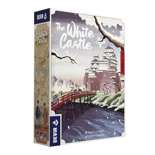 The White Castle game board by Devir inviting immersive strategy and clan planning.