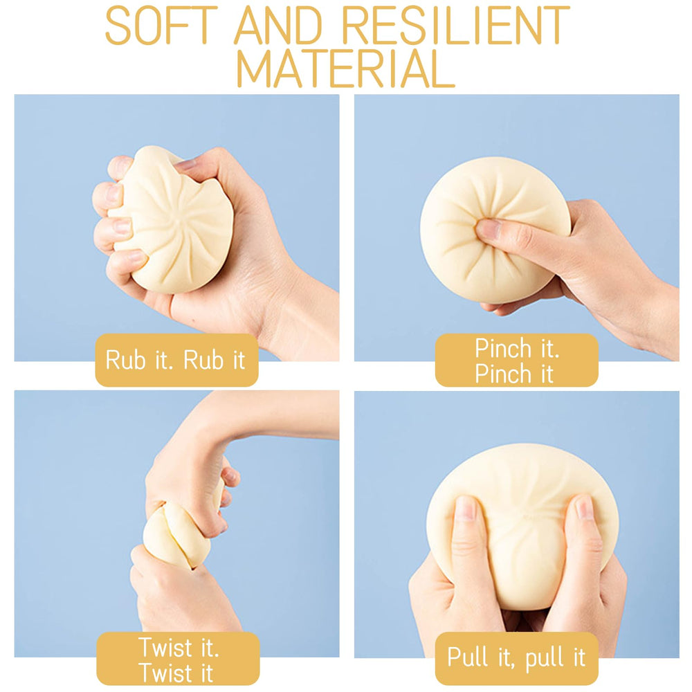 Dexprosy soft-stretchy texture supports repeated squeezes and returning shape.