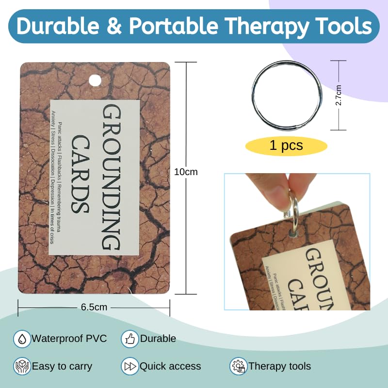 Deyl Cavier coping skills waterproof PVC cards for daily use.