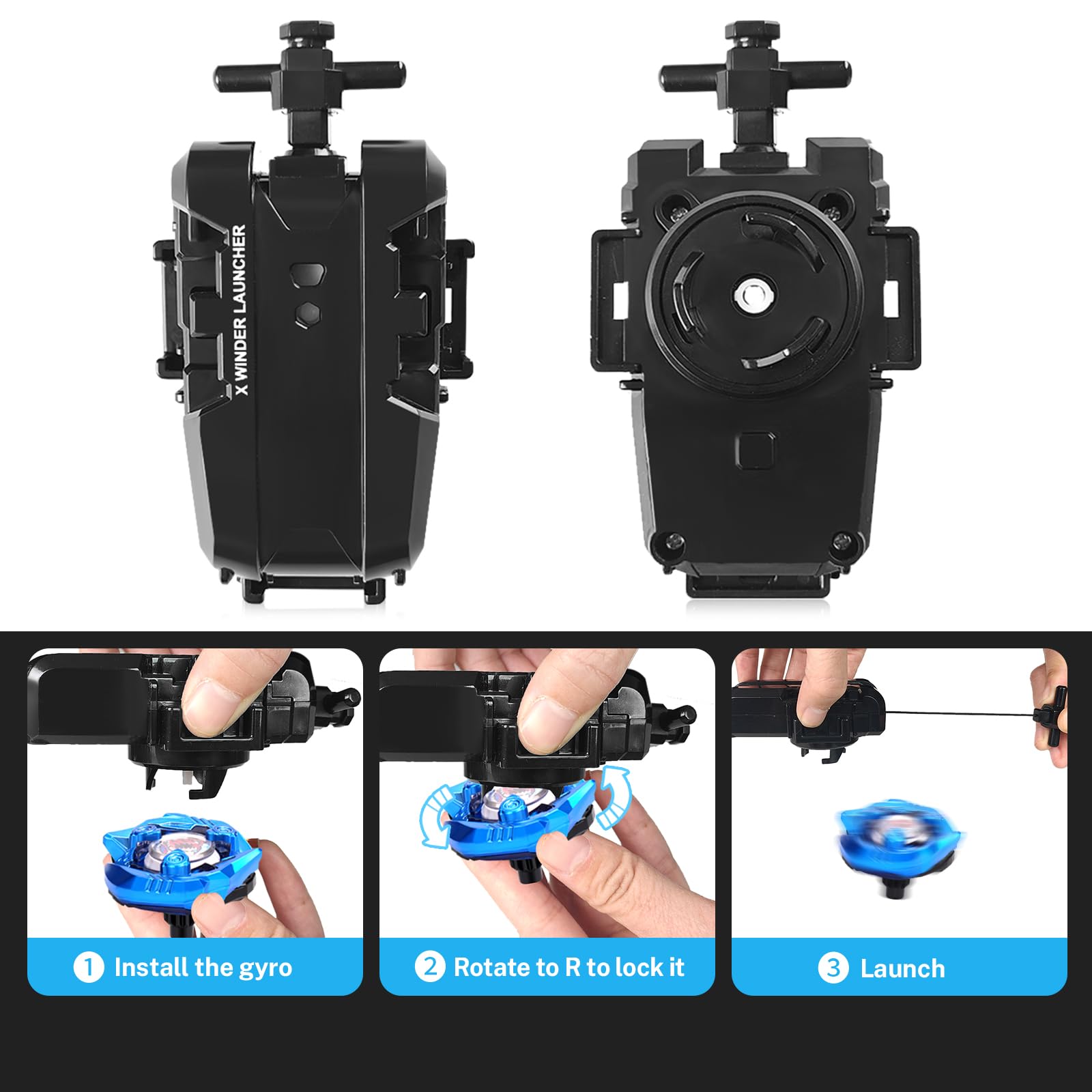 DEZAWRTY foam-padded box protects gear and keeps you organized.
