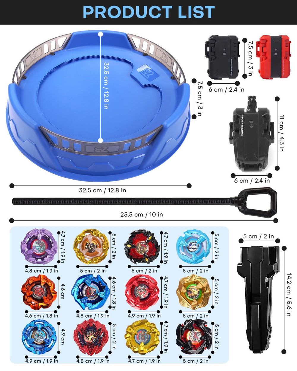 DEZAWRTY X Stadium Battle Set arena provides immersive battlefield for family battles