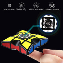 D-FantiX 1x3x3 puzzle spinner top shot highlights silent, smooth spins.