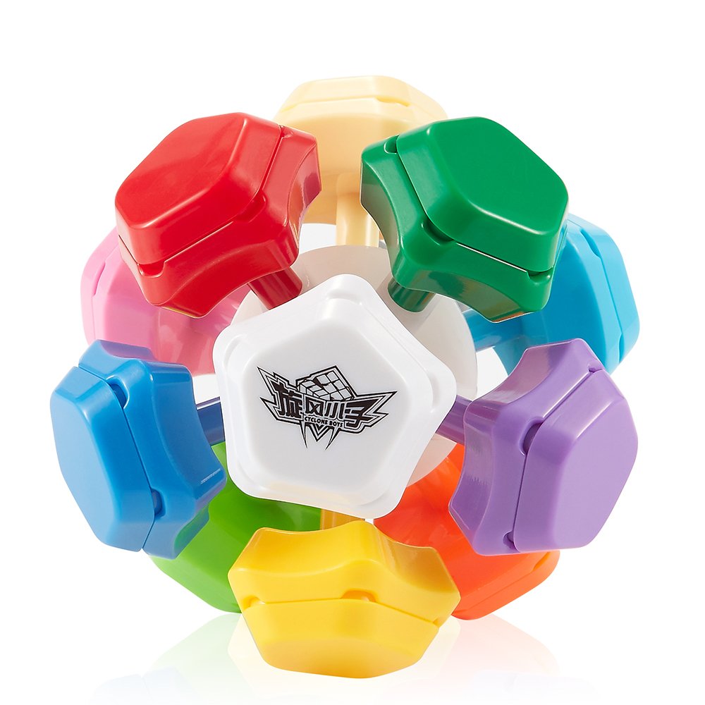 D-FantiX Cyclone Boys Megaminx gift-ready packaging appeals as a thoughtful present.