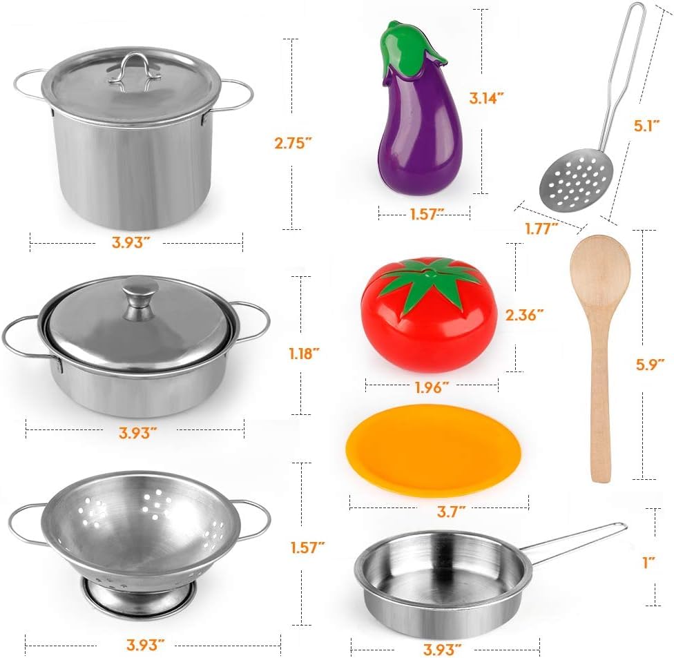 D-FantiX cookware set close-up showing sturdy handles and finish