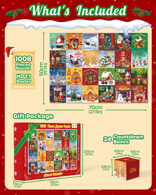 D-FantiX puzzle advent calendar 2025 mini-boxes—organized daily surprises for December.