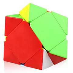 D-FantiX QYTOYS Qicheng Skewb frosted surface finish provides improved grip during solves.