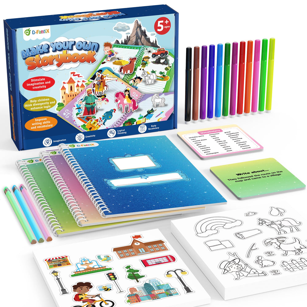 D-FantiX Storybook Art Kit cover invites imaginative storytelling for kids.