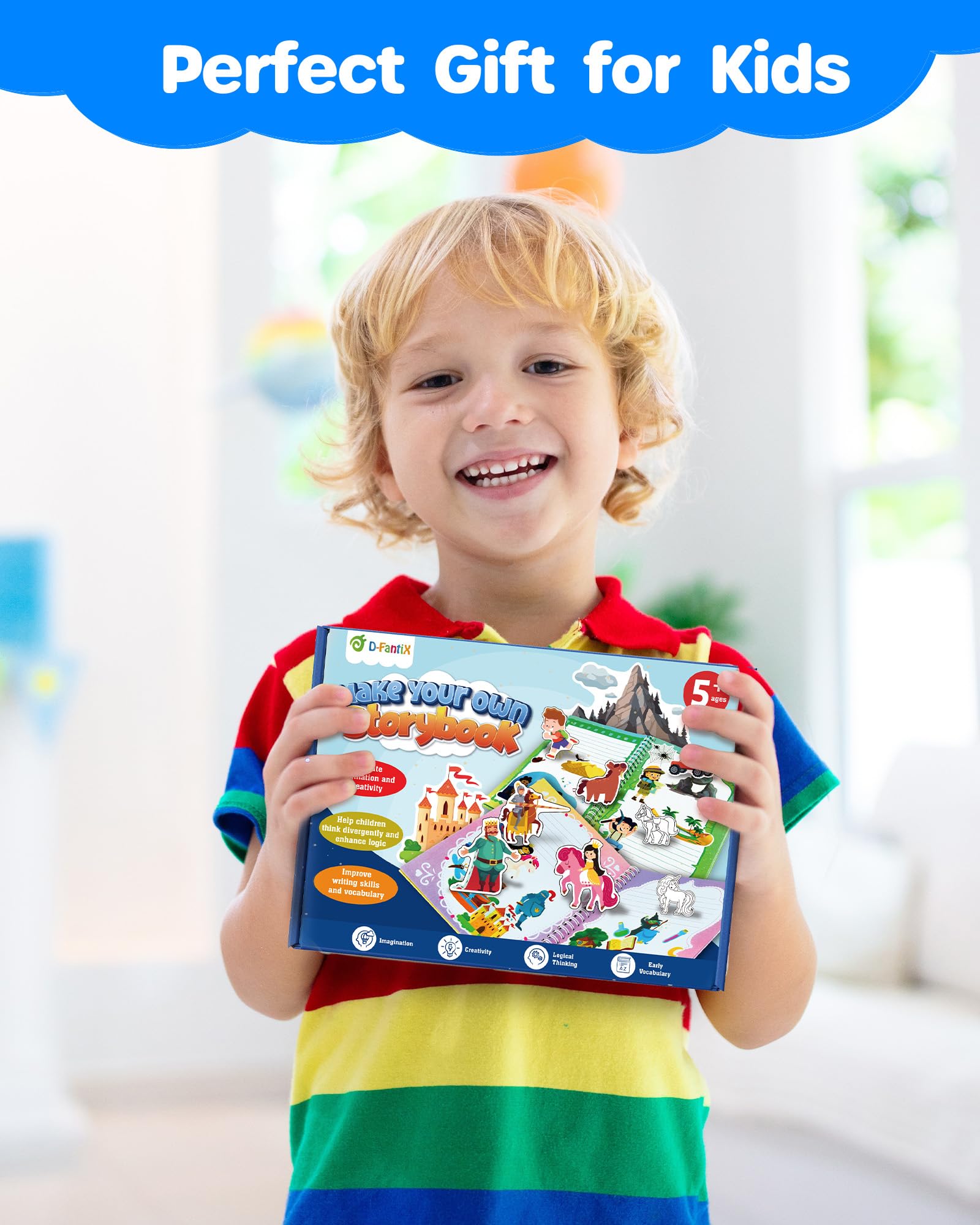 D-FantiX family drawing time promotes bonding and creativity.