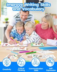 D-FantiX hardbound storybooks provide durable pages for creation.