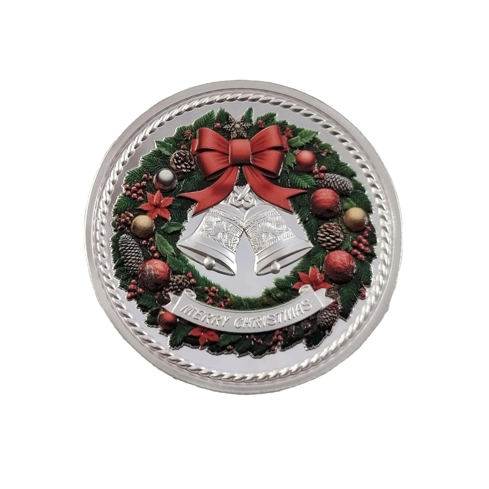 DFFDFF Coin diameter 1.57 inches for a noticeable keepsake.