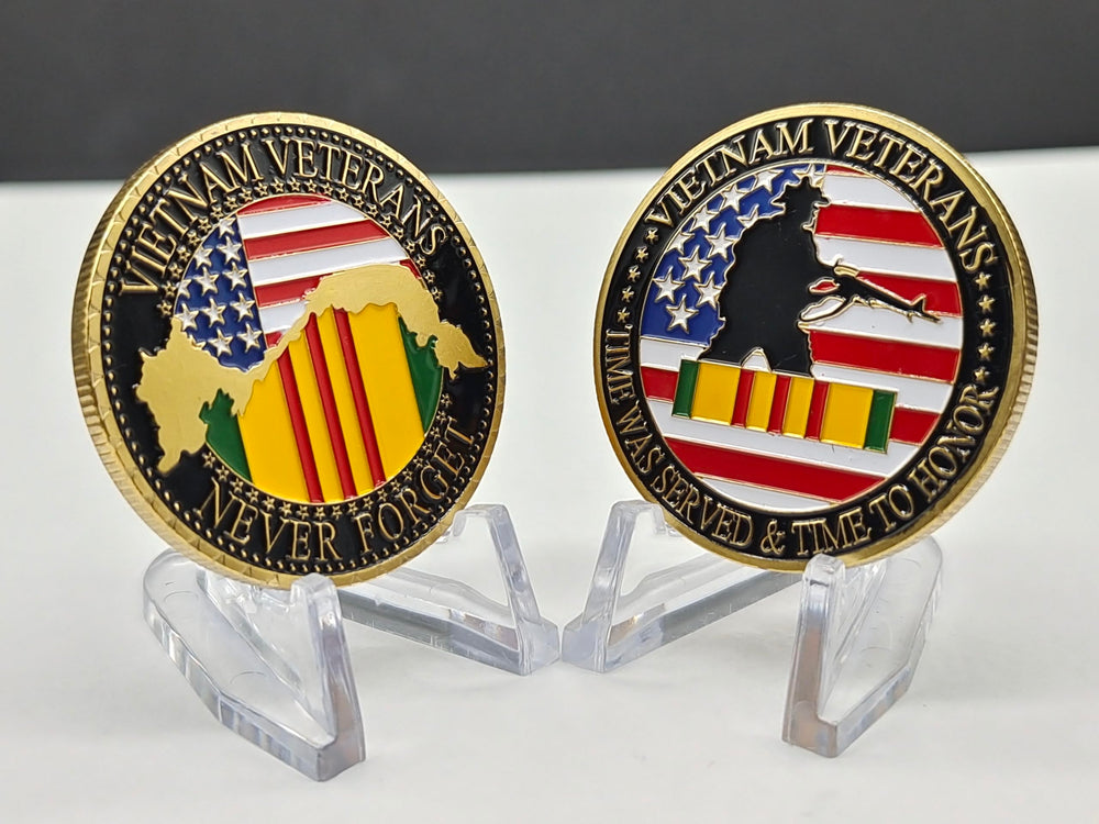 DFFDFF thank you for your service coin in capsule for gifting
