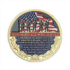 DFFDFF Thank you for your service engraving adds a personal tribute.