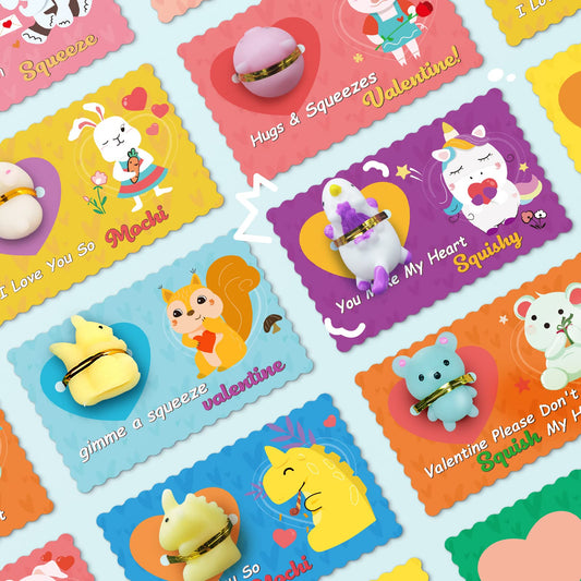 DG-Direct mochi squishy toys close-up highlighting safe, soft rubber texture for tactile play