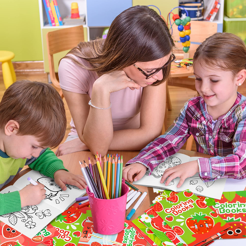 DGjianfei durable printed pages resist bleed-through, suitable for crayons and markers.