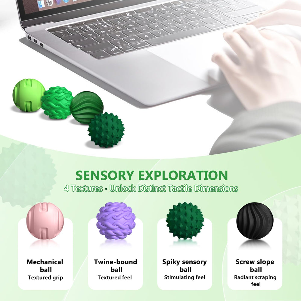 DGMDGS purple silicone magnetic fidget ball ideal for pocket-sized calm during study.