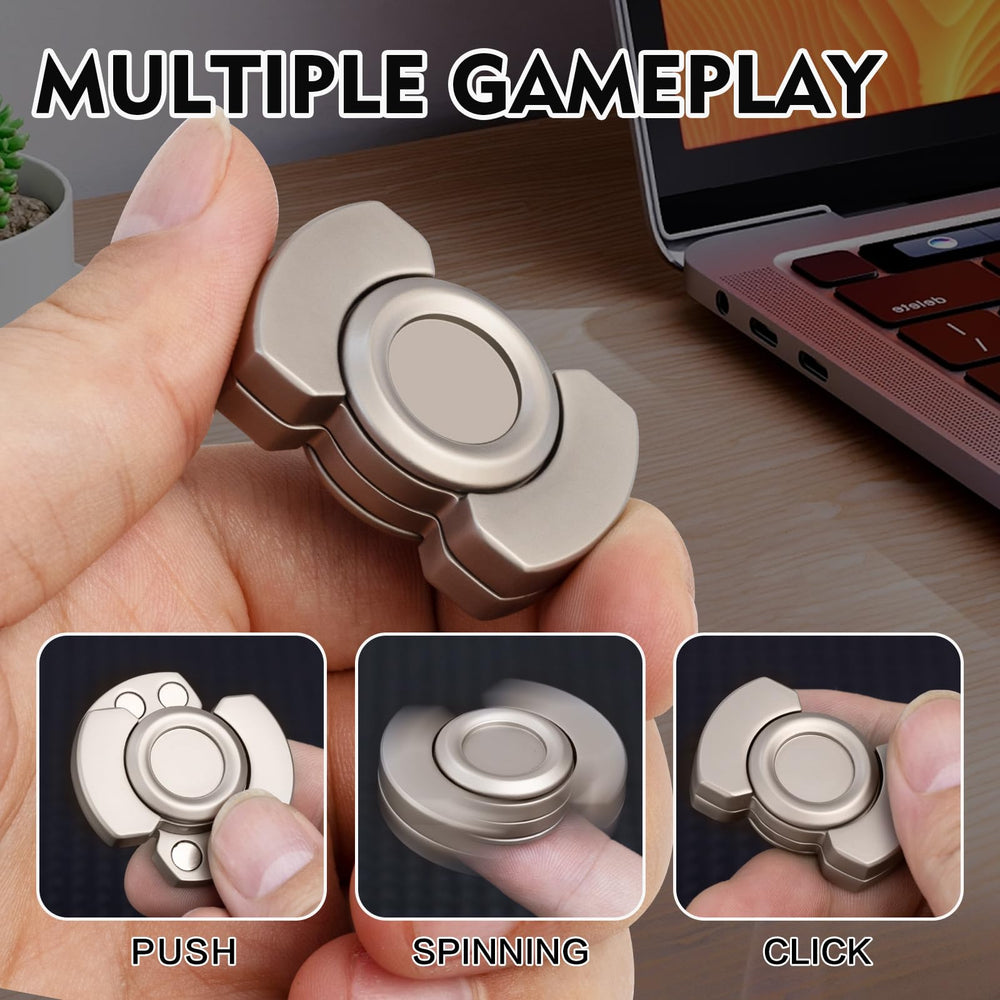 D.G.PLAYER 3-in-1 fidget slider helps concentration with smooth action.