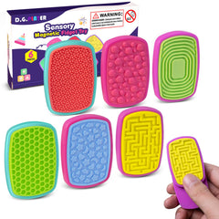 D.G.PLAYER sensory fidget slider with maze texture supports focus during study sessions