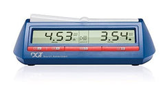 DGT digital display image focusing on easy-to-read time and increments