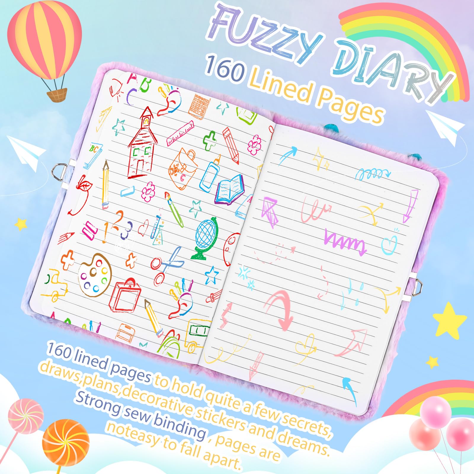 DHQH Cat Diary gift set makes a delightful surprise for kids