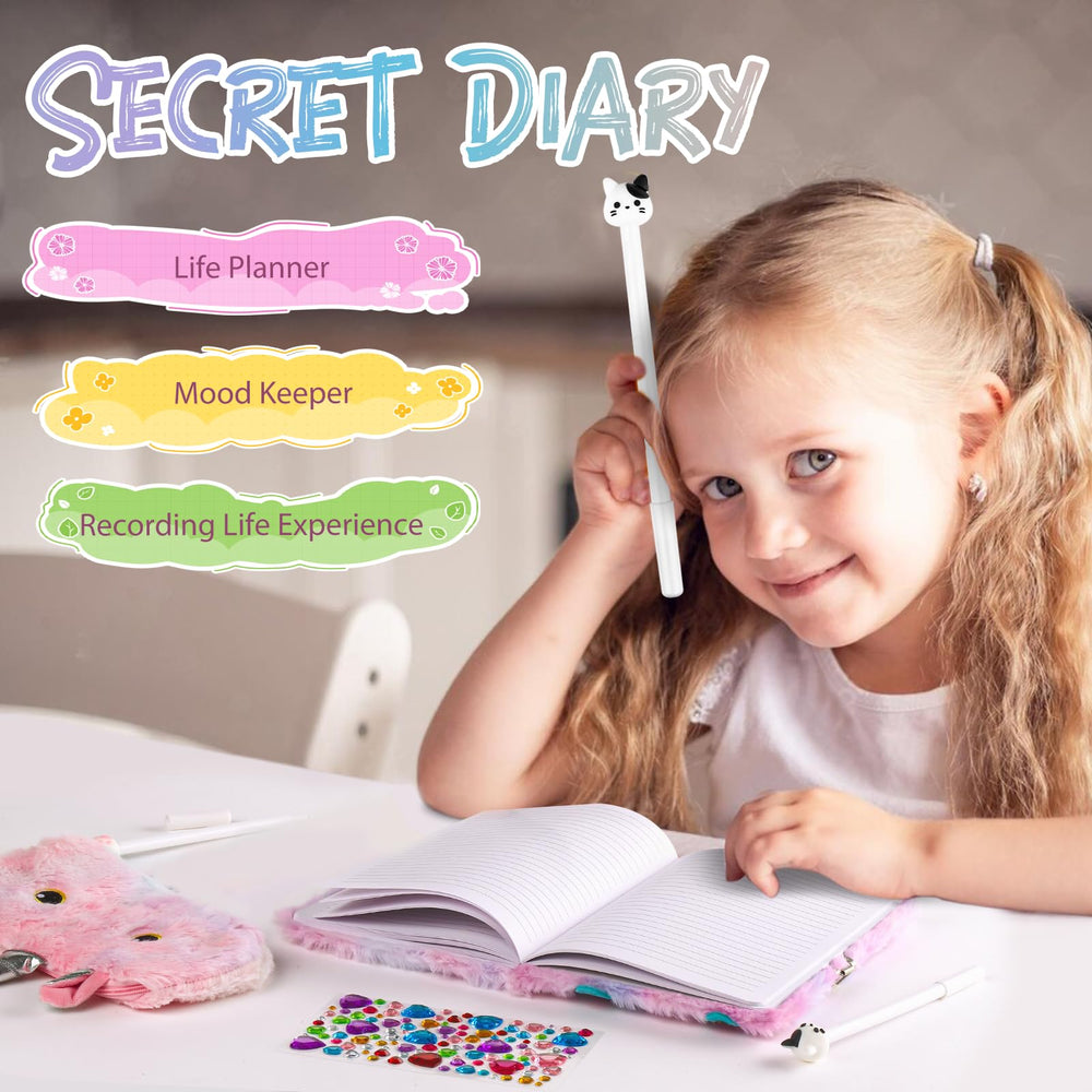 DHQH Cat Diary panda keychain adds cute charm to school bags
