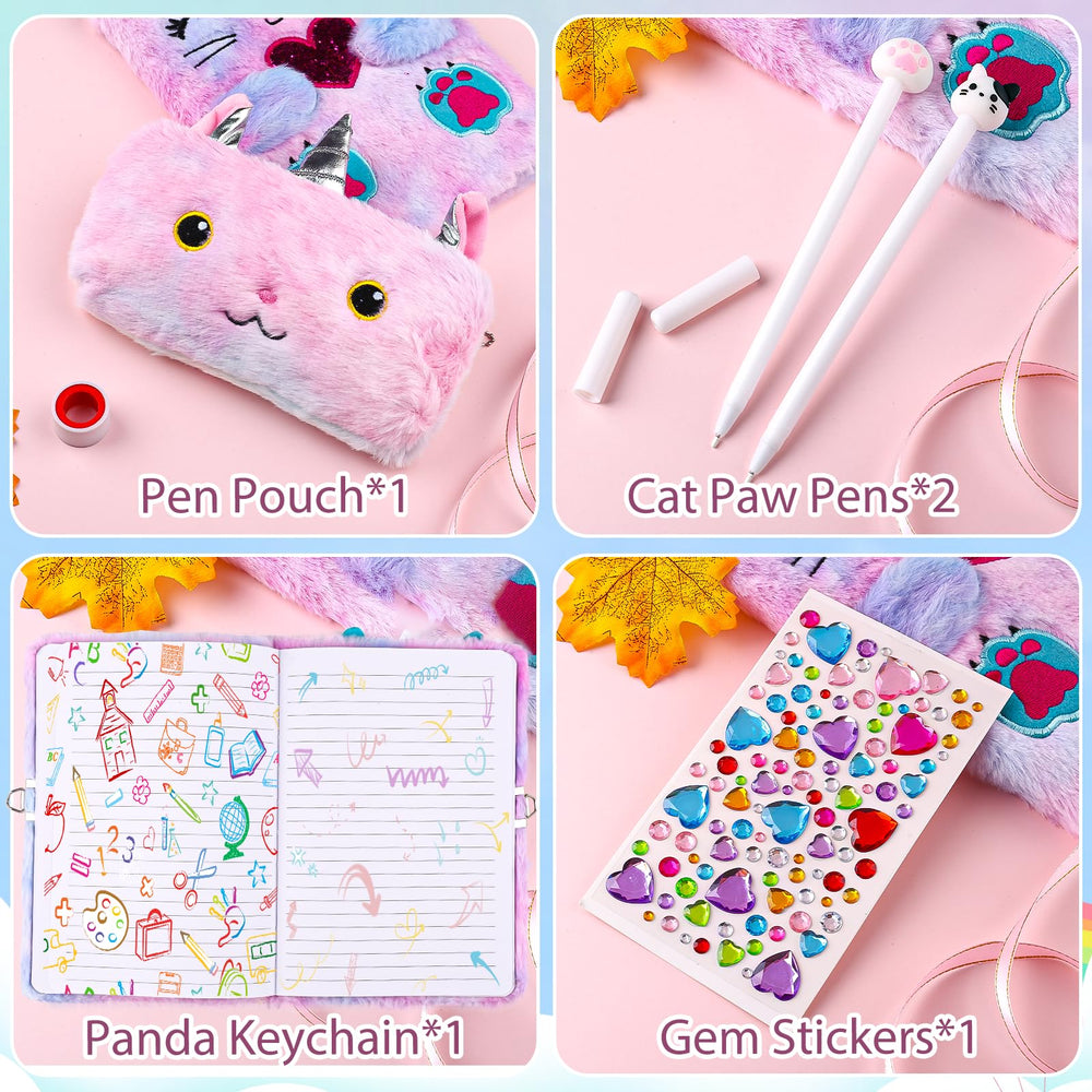 DHQH Cat Diary notebook has 160 lined pages for plans and memories
