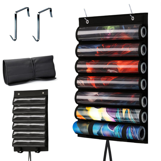 DHRRDE Playmat Tube showing six-mats storage for tidy MTG setup