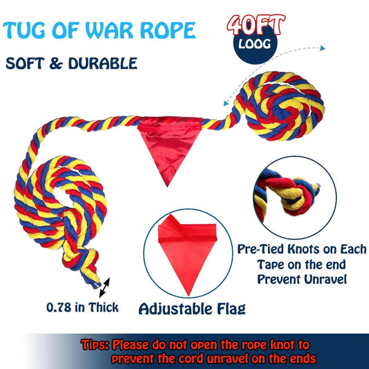 DHXGON rope ends taped securely to prevent unraveling.