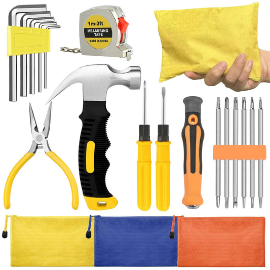 DHYLRICHER Mini Operation Tool Kit Bulk compact-drawer-storage for quick home repairs.