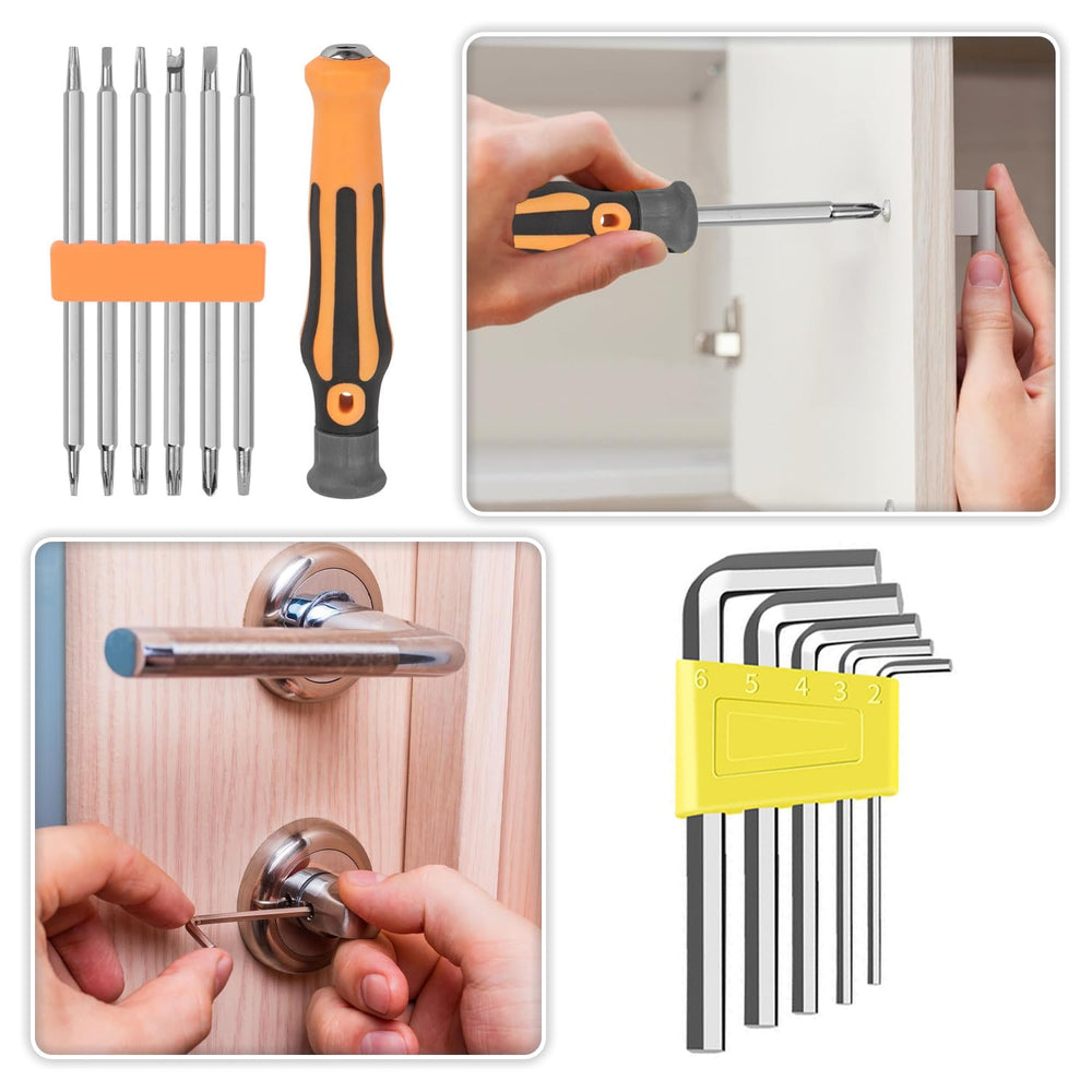 DHYLRICHER mini operation tool kit bulk, bit set for quick assemblies
