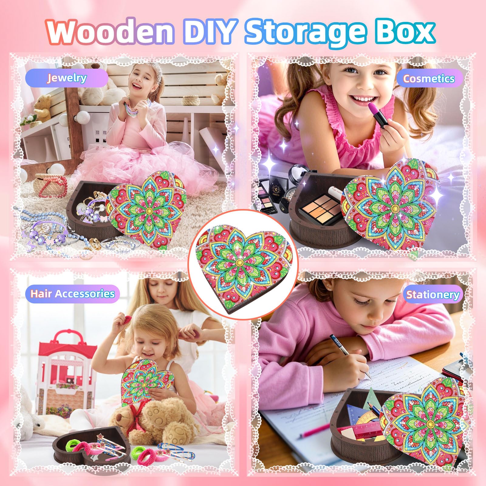 Diakud gem art kit—colorful diamonds spark joyful creativity.