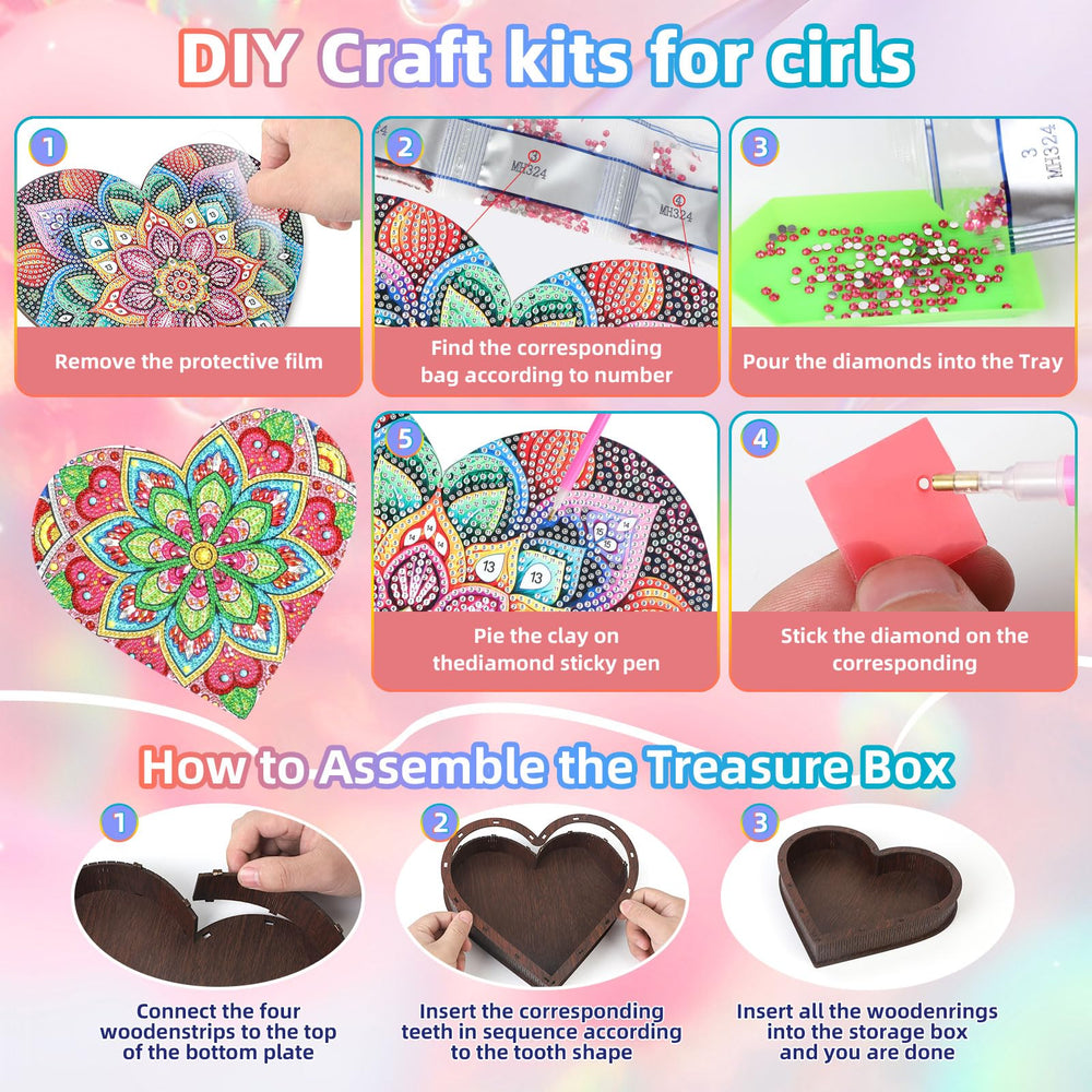 Diakud party diamond painting activity—perfect for group activities.