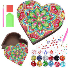 Diakud kids' craft project—portable and travel-friendly diamond art.