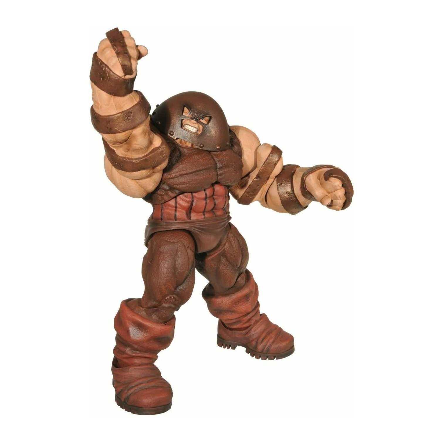 Diamond Select Toys' Juggernaut action figure with 16 points of articulation for dynamic posing.