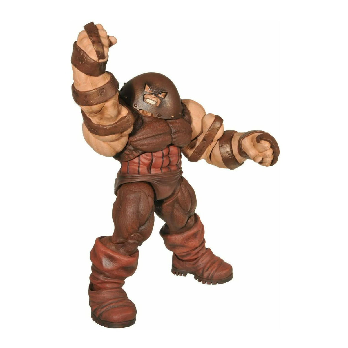 Diamond Select Toys' Juggernaut action figure with 16 points of articulation for dynamic posing.