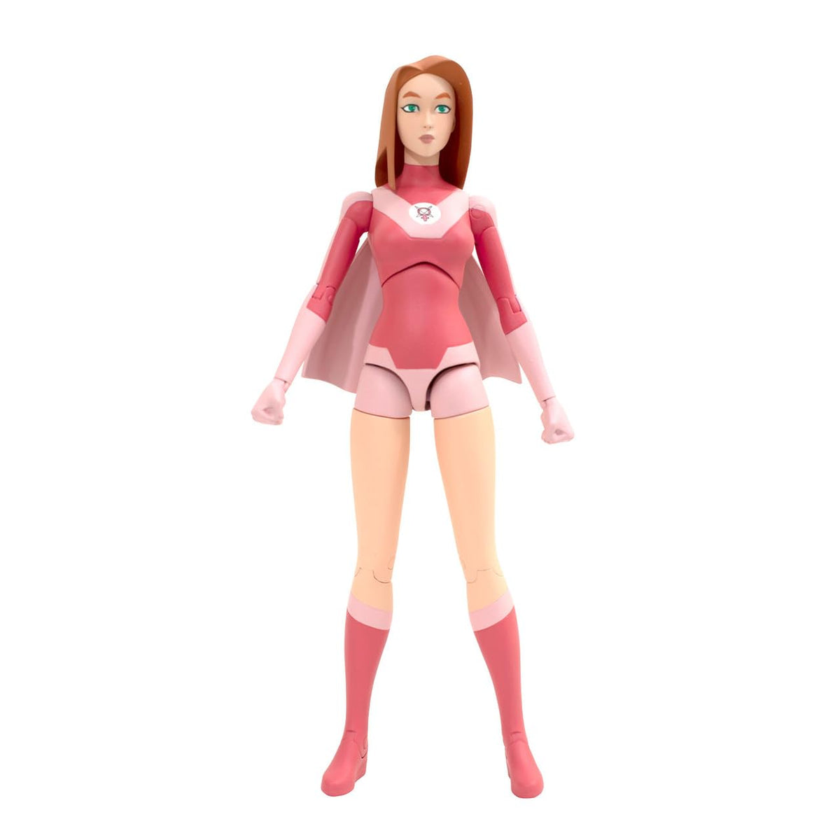 Diamond Select Toys Atom Eve action figure with vibrant colors for dynamic display and posing