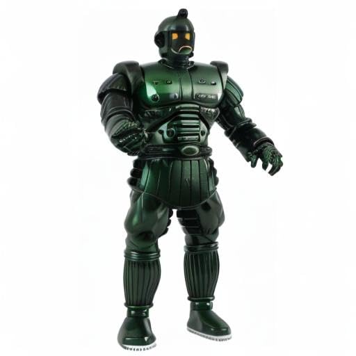 Diamond Select Titanium Man with interchangeable head and hands for versatile posing.