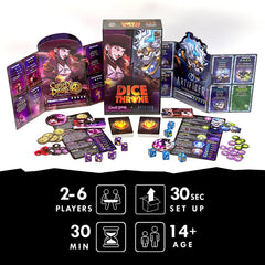 Dice Throne: Artificer robot-dice ready to drive strategic play.