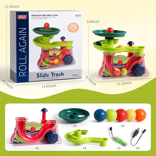 Didklom Busy Ball Popper in action with popping balls and cheerful music.