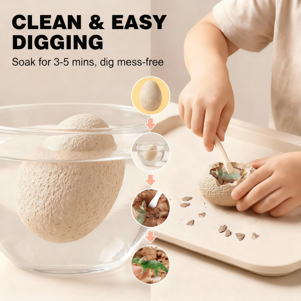 DIDUBUY soak-and-dig setup offers a quick, mess-free excavation experience.