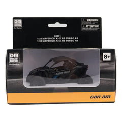 Diecast Masters Can-Am Maverick X3 rear view highlights finish and silhouette.