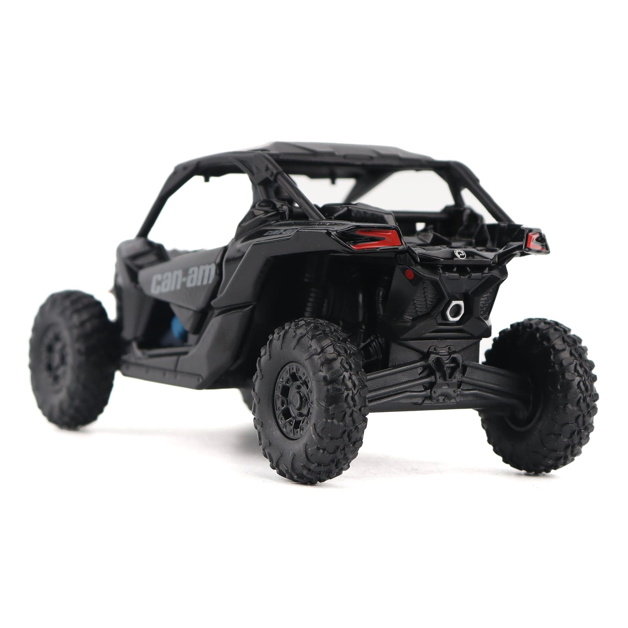 Diecast Masters Maverick X3 undercarriage and tire detail shows precision.