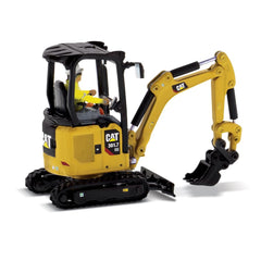 Diecast Masters CAT 301.7 CR with front grading blade for authentic display and model accuracy.