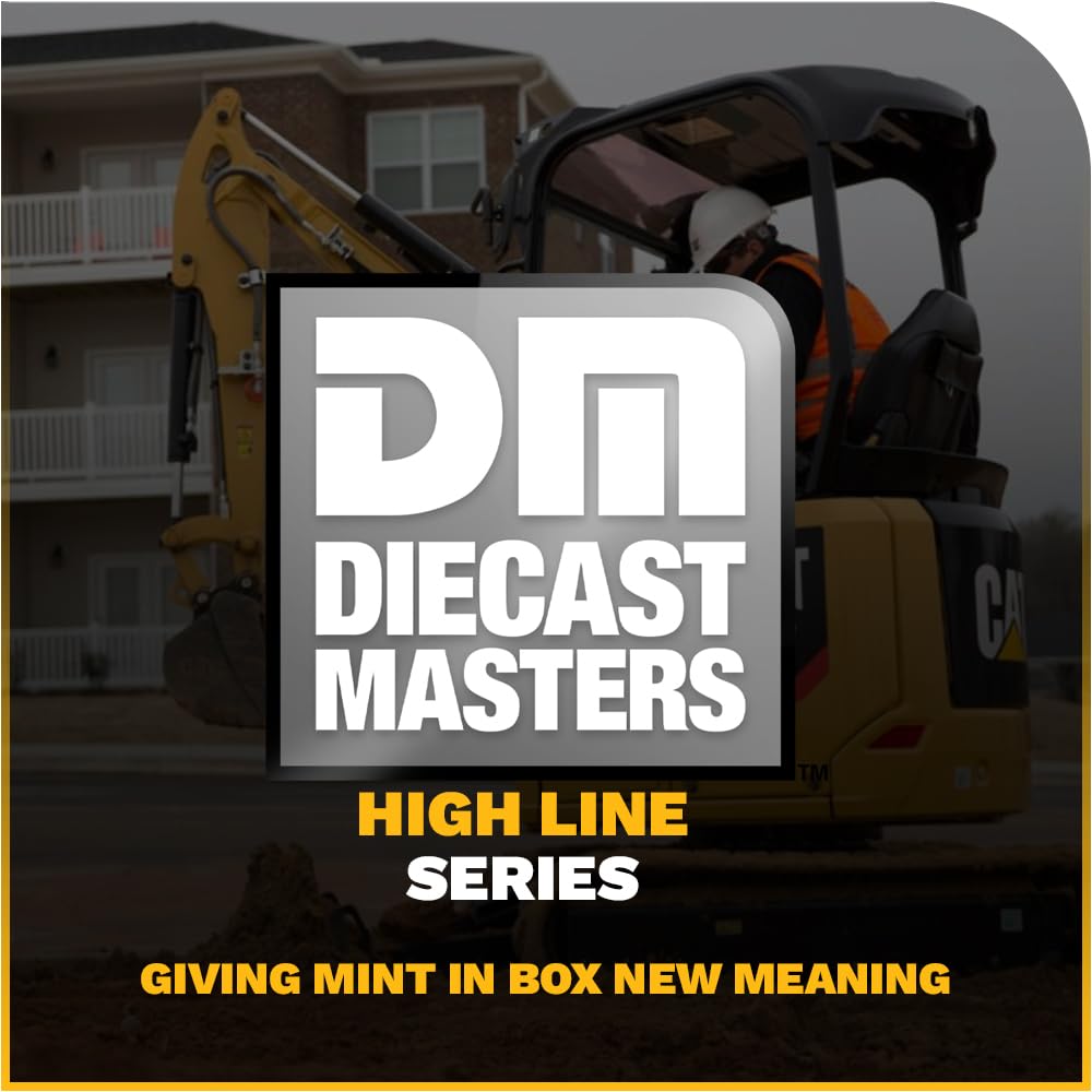 Diecast Masters CAT 301.7 CR High Line packaging box enhances premium display.