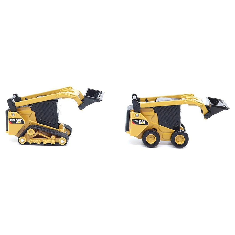 Diecast Masters Caterpillar 272D2 and 297D2 set packaging image for collectors.