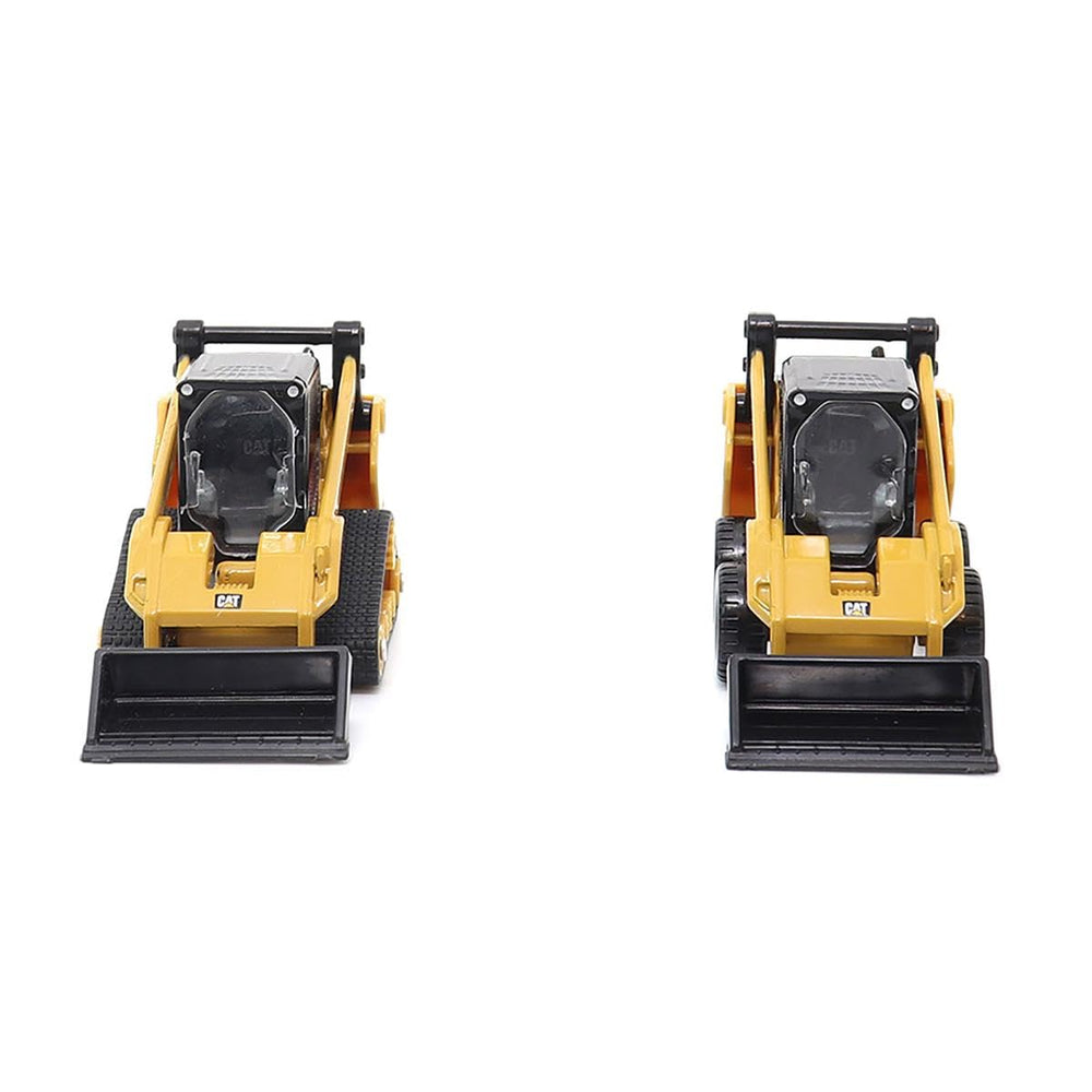 Diecast Masters Caterpillar 272D2 skid steer loader poseable arms for display and play.
